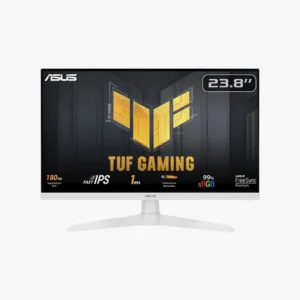 شاشة ألعاب أسوس تاف بيضاء 24 بوصة 180 هيرتز IPS.