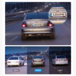 ⁦داش كام AZDOME M580 - دقة 5K، واي فاي 5G، شاشة لمس 4 بوصة⁩ - الصورة ⁦3⁩