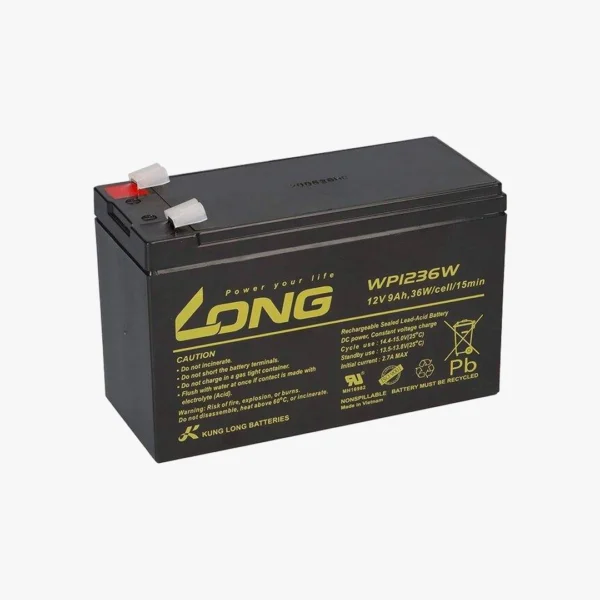 ⁦بطارية لونج LONG 12V 9Ah⁩ - الصورة ⁦2⁩