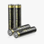 بطاريات أوريكو AAA ليتيوم قابلة للشحن 1.5 فولت 4 قطع.