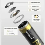 ⁦بطاريات أوريكو ORICO AAA ليثيوم قابلة للشحن 4 قطع⁩ - الصورة ⁦4⁩