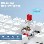 ⁦كيبورد ريدراجون Redragon K552W Kumara⁩ - الصورة ⁦2⁩