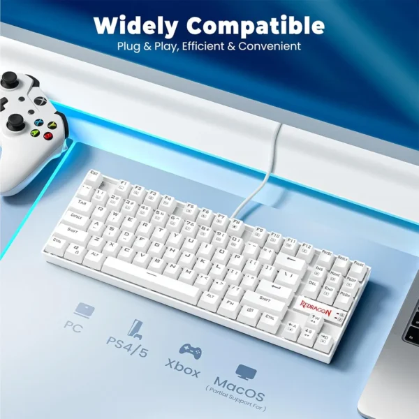 ⁦كيبورد ريدراجون Redragon K552W Kumara⁩ - الصورة ⁦3⁩