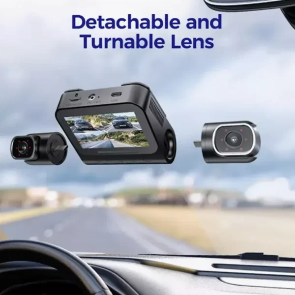 ⁦داش كام Azdome M660 - دقة 4K مع GPS مدمج وتحكم كامل عبر التطبيق⁩ - الصورة ⁦3⁩