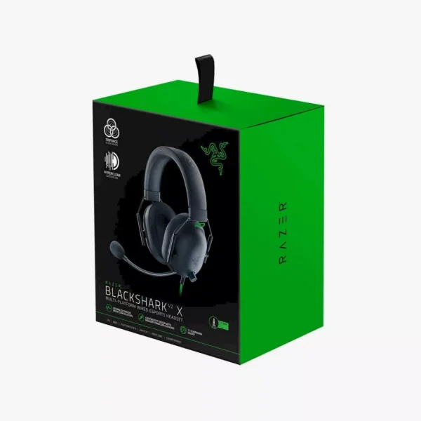 ⁦Razer BlackShark V2 X - سماعة الألعاب الاحترافية⁩ - الصورة ⁦2⁩