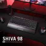 ⁦كيبورد ميكانيكي Redragon K515 Shiva 98 بتوزيع احترافي ذكي.⁩ - الصورة ⁦4⁩