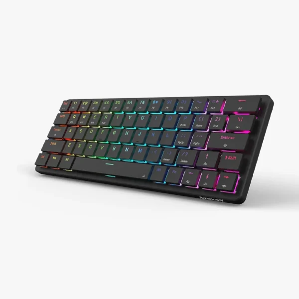 ⁦كيبورد ميكانيكي Redragon K624P Elise Pro لاسلكي الأنحف والأسرع.⁩ - الصورة ⁦3⁩