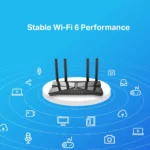 ⁦TP-Link Archer AX10 - راوتر AX1500 Wi-Fi 6 الذكي⁩ - الصورة ⁦3⁩