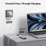 ⁦UGREEN 6-in-1 USB-C Hub (CM511) - محطة الإبداع فائقة السرعة⁩ - الصورة ⁦3⁩