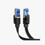 UGREEN Cat 8 Shielded Braided - كابل شبكة احترافي مجدول بسرعة 40Gbps.