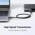 ⁦UGREEN USB 3.0 to Micro-B - كابل نقل بيانات وشحن فائق السرعة (1 متر).⁩ - الصورة ⁦3⁩