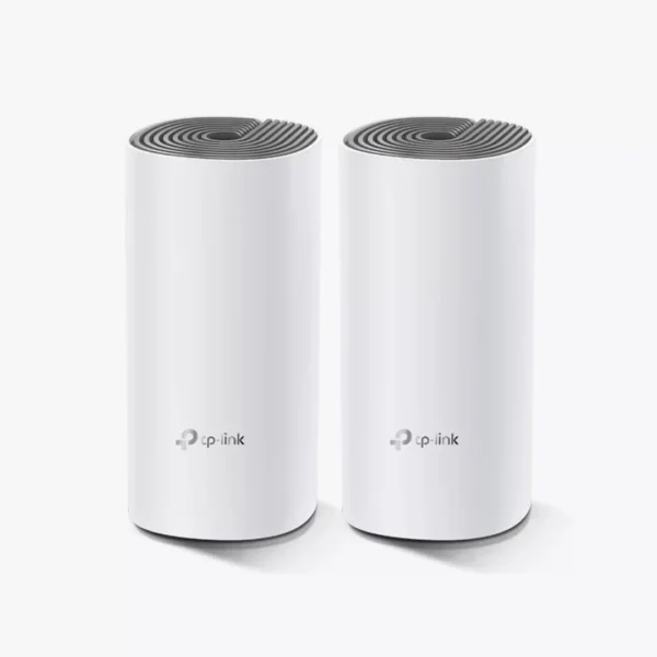 ⁦نظام مش واي فاي TP-Link Deco E4 (طقم قطعتين) - تغطية ذكية للمنازل المتوسطة⁩ - الصورة ⁦3⁩