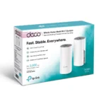 ⁦نظام مش واي فاي TP-Link Deco E4 (طقم قطعتين) - تغطية ذكية للمنازل المتوسطة⁩ - الصورة ⁦2⁩