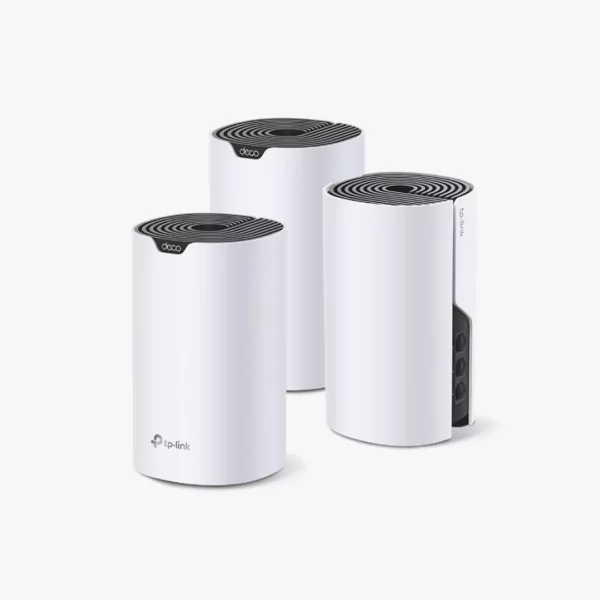 ⁦نظام مش واي فاي TP-Link Deco S7 (طقم 3 قطع) - سرعة AC1900 ومنافذ جيجابيت شاملة⁩ - الصورة ⁦2⁩