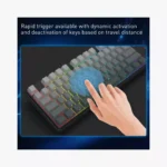 ⁦كيبورد ميكانيكي Redragon K707 Star-Bleed RGB بتصميم "ستار بليد"⁩ - الصورة ⁦2⁩