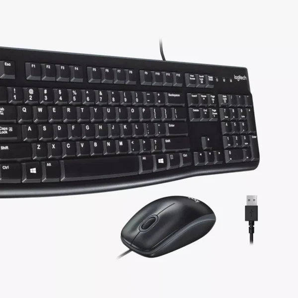 ⁦Logitech MK120 Wired Combo - المتانة والبساطة في حزمة واحدة.⁩ - الصورة ⁦3⁩