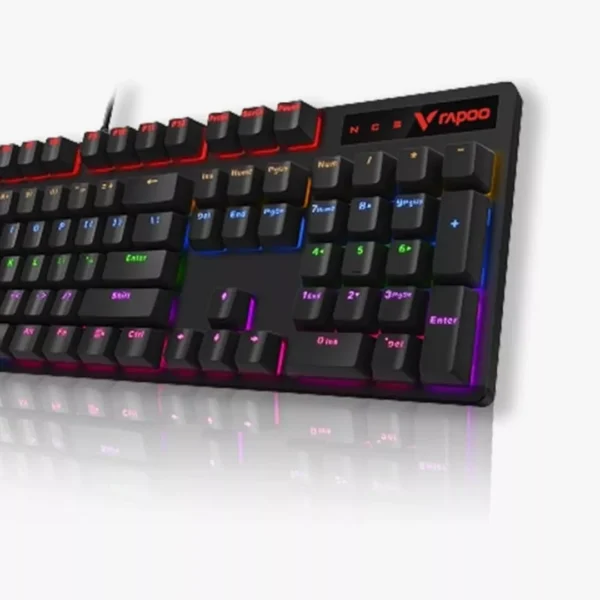 ⁦كيبورد ميكانيكي Rapoo V500Pro متانة الفولاذ وأداء المحترفين.⁩ - الصورة ⁦2⁩