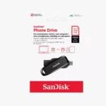 ⁦SanDisk Ultra Dual Drive Luxe 32GB - فخامة المعدن بحلول مزدوجة.⁩ - الصورة ⁦3⁩
