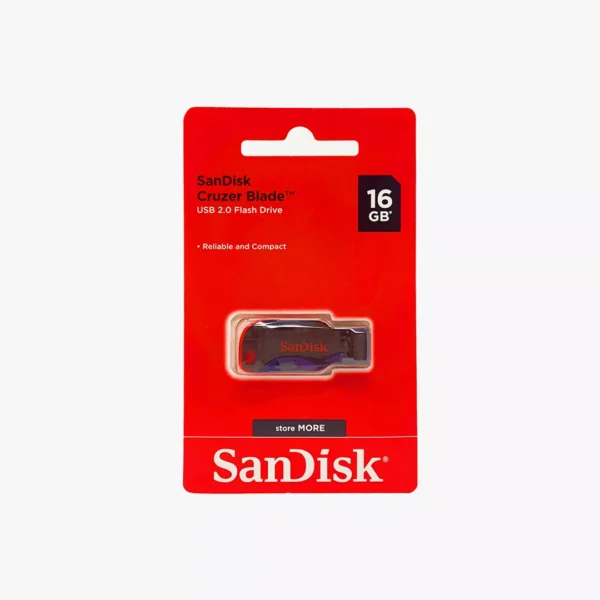 ⁦SanDisk Cruzer Blade 16GB⁩ - الصورة ⁦3⁩