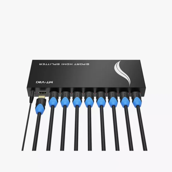 ⁦موزع HDMI بـ 8 منافذ من MT-VIKI - احترافية العرض المتعدد بدقة 4K⁩ - الصورة ⁦2⁩