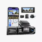 Azdome M550 Max - نظام الداش كام الثلاثي بدقة 4K