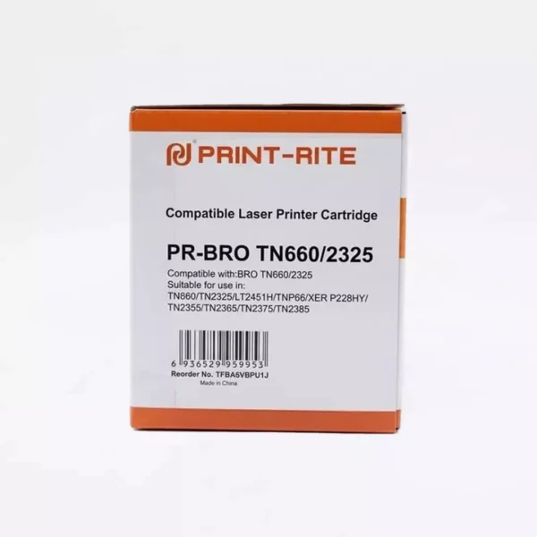 ⁦حبر طابعة Brother TN660 من PrintRite - سعة عالية وتوفير ذكي⁩ - الصورة ⁦2⁩
