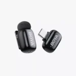 ⁦ميكروفون BOYA اللاسلكي الصغير (منفذ Type-C) - أداء ضخم في حجم متناهي الصغر.⁩ - الصورة ⁦3⁩