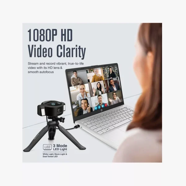 ⁦كاميرا البث المباشر SmartTrack Vision-HD | دقة فائقة وتتبع ذكي.⁩ - الصورة ⁦4⁩