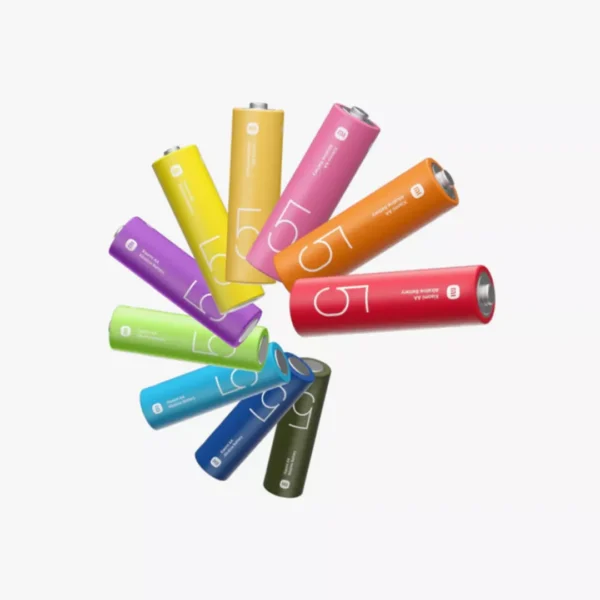 ⁦Xiaomi Mi Rainbow AA - طاقة تدوم طويلاً بتصميم عصري وأداء فائق.⁩ - الصورة ⁦3⁩