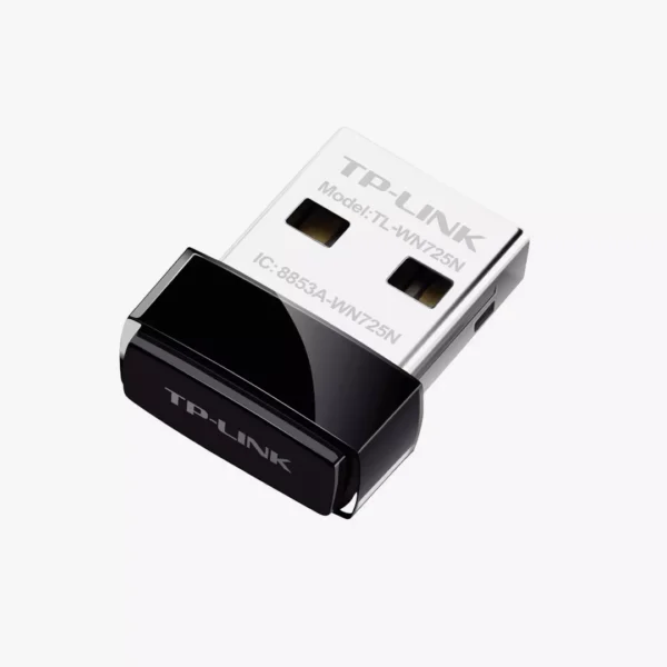 ⁦TP-Link TL-WN725N - نانو محول واي فاي USB صغير الحجم.⁩ - الصورة ⁦2⁩