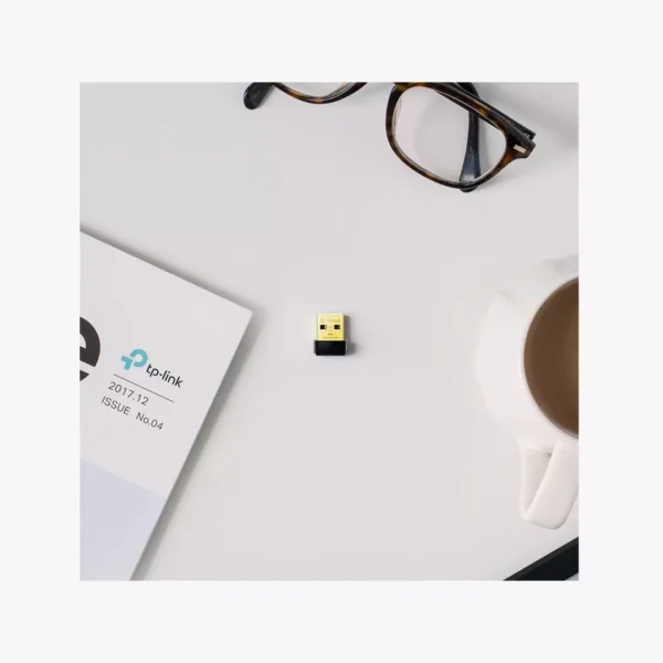 ⁦TP-Link Archer T2U Nano - محول واي فاي AC600 صغير الحجم ثنائي النطاق.⁩ - الصورة ⁦2⁩