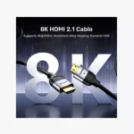⁦كابل Unitek C11086 HDMI 2.1 فائق السرعة - دقة 8K وطول 2 متر⁩ - الصورة ⁦3⁩