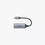 ⁦محول Unitek U1312A من USB-C إلى Gigabit Ethernet - هيكل ألمنيوم فاخر⁩ - الصورة ⁦2⁩