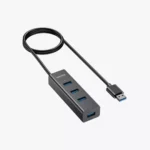 موزع Unitek H1319WH01 بـ 4 منافذ USB 3.0 - سرعة 5Gbps وتصميم مدمج