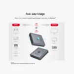 ⁦موزع ومبدل HDMI من Unitek موديل V1127A - ثنائي الاتجاه بدقة 4K⁩ - الصورة ⁦3⁩