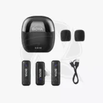 ⁦نظام ميكروفون لاسلكي مزدوج BOYA BY-WM3T-D2 ( iPhone/Lightning).⁩ - الصورة ⁦3⁩