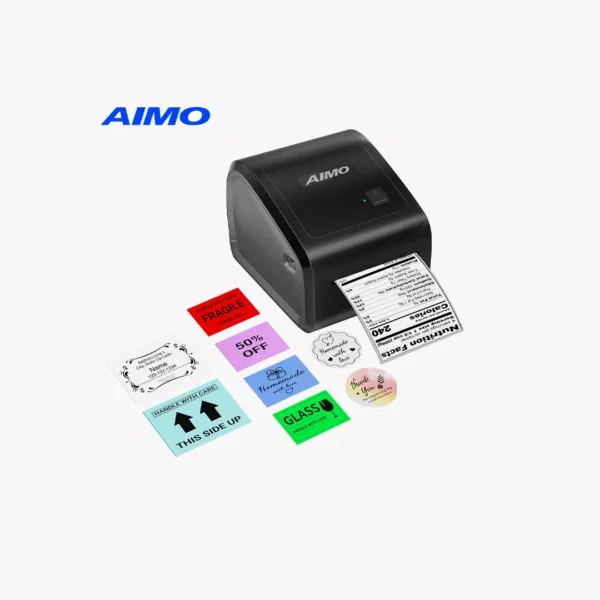 ⁦AIMO D550BT - طابعة الملصقات الحرارية الذكية بخاصية البلوتوث⁩ - الصورة ⁦2⁩