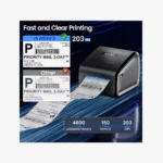 ⁦AIMO D550BT - طابعة الملصقات الحرارية الذكية بخاصية البلوتوث⁩ - الصورة ⁦5⁩