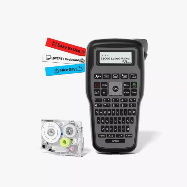 ⁦AIMO E1000 Pro - طابعة الملصقات الاحترافية للأعمال الشاقة⁩ - الصورة ⁦2⁩