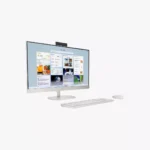 كمبيوتر HP All-in-One 24-cr0255 - معالج i7 جيل 13 وشاشة لمس بيضاء أنيقة