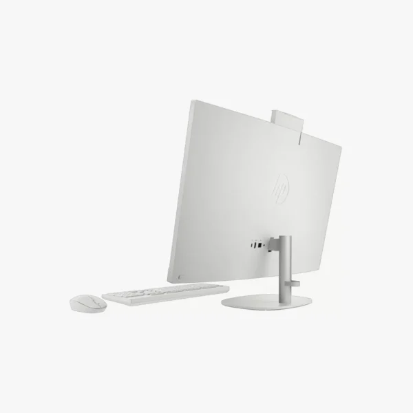 ⁦كمبيوتر HP All-in-One 24-cr0255 - معالج i7 جيل 13 وشاشة لمس بيضاء أنيقة⁩ - الصورة ⁦2⁩