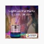 ⁦سبيكر بروميت Glitz-L المضيء | صوت جبار وعرض ضوئي 360 درجة.⁩ - الصورة ⁦4⁩