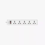 ⁦Huntkey SSZ501 Surge Protector - توصيلة طاقة احترافية (5 أمتار/5 منافذ)⁩ - الصورة ⁦2⁩