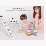 ⁦Huntkey SSZ501 Surge Protector - توصيلة طاقة احترافية (5 أمتار/5 منافذ)⁩ - الصورة ⁦4⁩