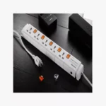 ⁦Huntkey SZC502-3M - وصلة طاقة ذكية بـ 5 منافذ وحماية متكاملة.⁩ - الصورة ⁦3⁩