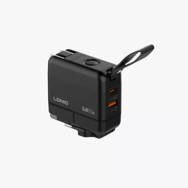 ⁦منصة شحن LDNIO Q2618 الذكية - محطة طاقة متكاملة بـ 6 منافذ.⁩ - الصورة ⁦2⁩