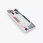 ⁦Redragon Kumara K552WGL - لوحة مفاتيح ميكانيكية بيضاء للأداء الاحترافي.⁩ - الصورة ⁦3⁩