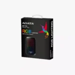 ADATA SE770G RGB External SSD -بتصميم مضيء سعة 2 تيرا.