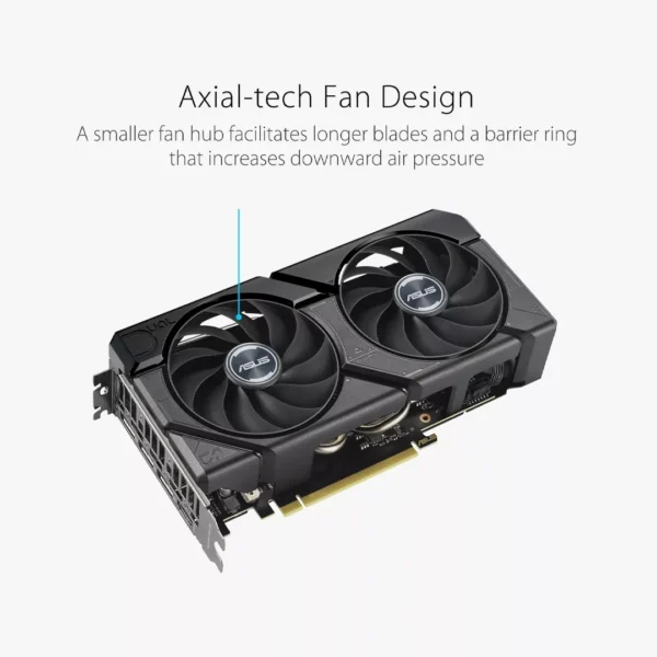 ⁦ASUS RTX 4060 Ti Dual EVO OC | طاقة الجرافيك القصوى في تصميم مدمج⁩ - الصورة ⁦3⁩