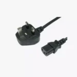 ⁦كابل طاقة كمبيوتر قياسي (PC Power Cable) - الطراز العادي الموثوق⁩ - الصورة ⁦3⁩